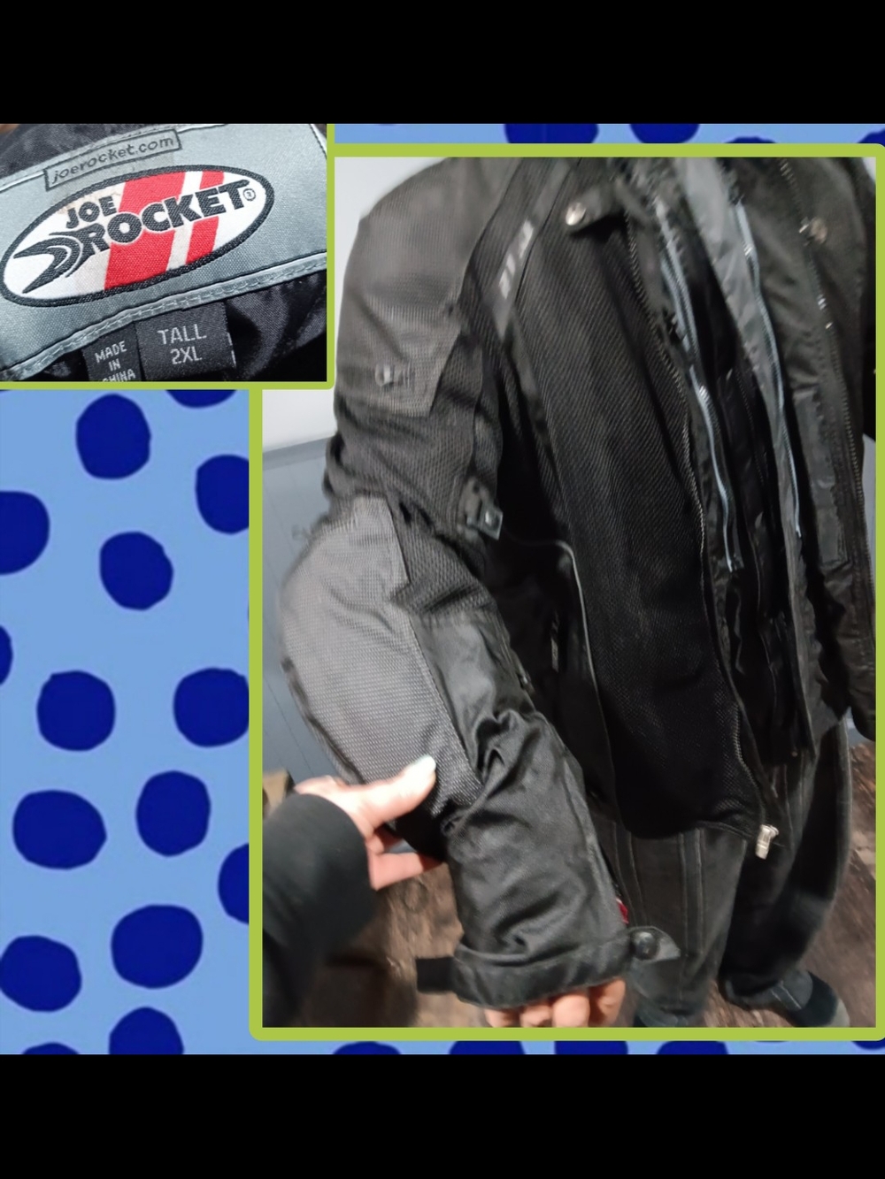 Joe Rocket Motorcycle Jacket - Picture 2 of 4